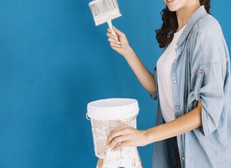 paint-concept-with-smiling-woman paint-concept-with-smiling-woman